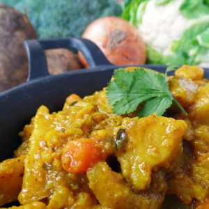 Potato and Mix Vegetable Curry